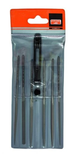 Bahco Naaldvijlenset 6-delig Naaldvijlenset | Fijn Vijl- En Polijstwerk | 6-delig | +Hecht [2-470-14-0-0]