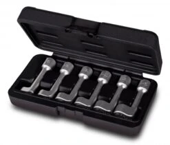 Beta 1462CF/C6 - Dopsleutels Dopsleutelset | Open | 12 Inch | Voor Brandstofleiding | 6-dlg [014620006 - 6-delig]