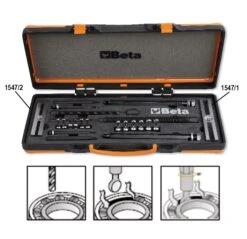 Beta 1547/C6 Trekkerset | Dummy Kogellager Trekker | +Koffer [015470006]