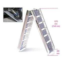 Beta 3057 Oprijplaat | Aluminium | Voor Motorfietsen | 2140 X 300 Mm [030570001] -Makita || Beta || Metabo Verkoopwinkel Beta 3057 030570001 ext 6