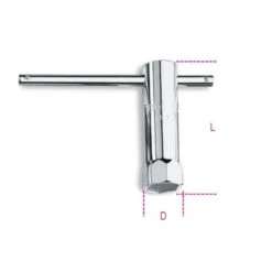 Beta 955 20,8 Bougiesleutel | 13/16 Inch | 20,8 Mm [009550021]