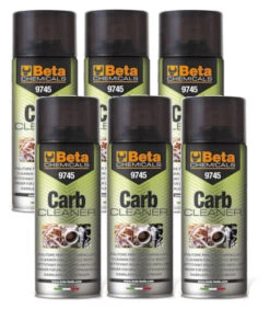 Beta 9745 - Carb Cleaner Reiniger | Voor Carburateurs En Gasklephuizen | 400 Ml | Per 6 [097450040]