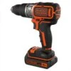 Black & Decker BL188K1B2 Accu Klopboormachine | 18V 2.0 Ah Li-Ion | Borstelloos | +Koffer [BL188 K1B2 - (2x Accu)] -Makita || Beta || Metabo Verkoopwinkel Black Decker Accu Schroef klopboor BL188K1B2 2x Accu