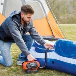 Black & Decker BDCINF18N Compressor | 11.03 Bar | 18V Li-Ion, 12V DC En 230 V [BDCINF 18 N] -Makita || Beta || Metabo Verkoopwinkel Black Decker BDCINF18N BDCINF 18 N ext 6