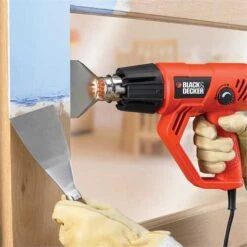 Black & Decker KX2001K Heteluchtpistool - Verfbrander | 2000 W | +Koffer En Accessoires [KX2001K-QS] -Makita || Beta || Metabo Verkoopwinkel Black Decker KX2001K KX 2001 K ext 4