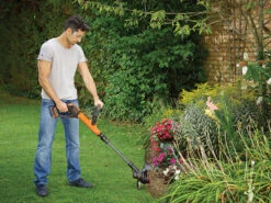 Black & Decker STC1820PC Grastrimmer | 18V 2.0Ah Li-Ion | 28 Cm | +Spoel Op Bobijn [STC1820] -Makita || Beta || Metabo Verkoopwinkel Black Decker STC1820PC STC 1820 PC ext 3