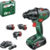 Bosch Groen AdvancedImpact 18 Set Accu Klopboor | 1x 18V 2.5Ah Li-Ion | +3 Koppen | +Koffer [0.603.9B5.10A] -Makita || Beta || Metabo Verkoopwinkel Bosch AdvancedImpact 18 Set 0.603.9B5.10A