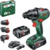 Bosch Groen AdvancedImpact 18 Set Accu Klopboor | 2x 18Volt 2.5Ah Li-Ion | +3 Koppen | +Koffer [0.603.9B5.10B] -Makita || Beta || Metabo Verkoopwinkel Bosch AdvancedImpact 18 Set 0.603.9B5.10B