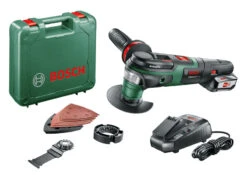 Bosch Groen AdvancedMulti 18 Allrounder | 18 V 2.5 Ah | Multifunctioneel | +Accessoires [0.603.104.001]