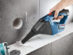 Bosch Professional GAS 12V Professional Accu Stofzuiger | 12 Volt 3,0 Ah | +L-Boxx [0.601.9E3.003] -Makita || Beta || Metabo Verkoopwinkel Bosch Blauw GAS 108 V Li 0.601.9E3.002 ext 15
