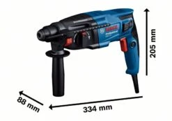 Bosch Professional GBH 2-21 + Boren Boorhamer 2J | SDS+ 21 Mm | 720 Watt | + Koffer [0.611.2A6.002] -Makita || Beta || Metabo Verkoopwinkel Bosch Blauw GBH 2 21 boren 0.611.2A6.002 ext 2