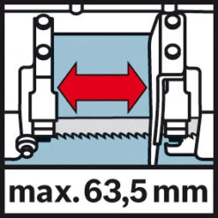 Bosch Professional GCB 18V-63 Bandzaag | 18 Volt Li-Ion | Solo | L-Boxx [0.601.2A0.401] -Makita || Beta || Metabo Verkoopwinkel Bosch Blauw GCB 18 V Li 0.601.2A0.301 ext 8