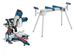 Bosch Professional GCM 8 SJL + GTA 2600 Paneelzaag | Stofafzuiging | 216 Mm | 1600W | +Onderstel GTA2600 [0615990FV8]