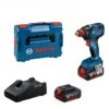 Bosch Professional GDX 18V-210 C Slagmoeraanzetter 1/4+1/2 Inch | 18V 4.0A ProCore | +GCY +L-Boxx [0.601.9J0.203] -Makita || Beta || Metabo Verkoopwinkel Bosch Blauw GDX 18V 210 C 0.601.9J0.203