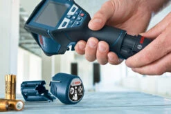 Bosch Professional GIS 1000 C Thermo- En Vochtdetector | 12 Volt 1,5 Ah | +L-Boxx [0.601.083.301] -Makita || Beta || Metabo Verkoopwinkel Bosch Blauw GIS 1000 C 0.601.083.301 ext 5