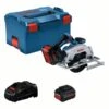 Bosch Professional GKS 18V-57-2 Accu Cirkelzaag | 57 Mm | 18 V 5,5 Ah Li-Ion | +L-Boxx [0.601.6C1.202] -Makita || Beta || Metabo Verkoopwinkel Bosch Blauw GKS 18V 57 2 0.601.6C1.202
