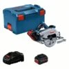 Bosch Professional GKS 18V-68 C Accu Cirkelzaag | 68 Mm | BiTurbo | 18V 5.5 Ah ProCore | +L-Boxx [0.601.6B5.030] -Makita || Beta || Metabo Verkoopwinkel Bosch Blauw GKS 18V 68 C 0.601.6B5.030