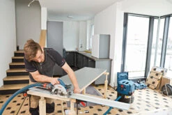 Bosch Professional GKS 18V-57 G Accu Cirkelzaag | 57 Mm | 18 V 4,0 Ah Li-Ion | +L-Boxx [0.601.6A2.106] -Makita || Beta || Metabo Verkoopwinkel Bosch Blauw GKS 18v 57 G 0.601.6A2.101 ext 15 1