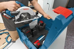 Bosch Professional GKS 18V-57 G Accu Cirkelzaag | 57 Mm | 18 V 4,0 Ah Li-Ion | +L-Boxx [0.601.6A2.106] -Makita || Beta || Metabo Verkoopwinkel Bosch Blauw GKS 18v 57 G 0.601.6A2.106 ext 4