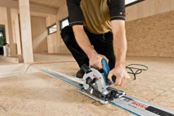 Bosch Professional GKS 55+ GCE Cirkelzaag | 165 Mm | 1350 Watt | FSN Compitable | HM-zaagblad [0.601.682.100] -Makita || Beta || Metabo Verkoopwinkel Bosch Blauw GKS 55 GCE 0.601.682.100 ext 3 1