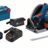 Bosch Professional GKT 18V-52 GC Accu Invalzaag | BiTurbo | 18V 5,5 Ah Li-Ion | +L-Boxx +FSN1400 [0.615.990.M0A] -Makita || Beta || Metabo Verkoopwinkel Bosch Blauw GKT 18V 52 GC 0.615.990.MOA