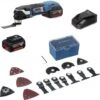 Bosch Professional GOP 18 V-28 Accu Multitool | 18 V 5,0 Ah | Starlock | L-Boxx | +Accessoires [0.601.8B6.003] -Makita || Beta || Metabo Verkoopwinkel Bosch Blauw GOP 18 V 28 0.601.8B6.003