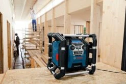 Bosch Professional GPB 18V-5 SC Bouw Radio | GPB 18V-5 SC | USB Lader | DAB - FM - Bluetooth [0.601.4A4.100] -Makita || Beta || Metabo Verkoopwinkel Bosch Blauw GPB 18V 5 SC 0.601.4A4.100 ext 4