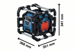 Bosch Professional GPB 18V-5 SC Bouw Radio | GPB 18V-5 SC | USB Lader | DAB - FM - Bluetooth [0.601.4A4.100] -Makita || Beta || Metabo Verkoopwinkel Bosch Blauw GPB 18V 5 SC 0.601.4A4.100 ext 6