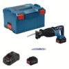 Bosch Professional GSA 18V-28 Accu Reciprozaag | 18 Volt 5.5 Ah ProCore | + L-Boxx [0.601.6C0.003] -Makita || Beta || Metabo Verkoopwinkel Bosch Blauw GSA 18V 28 0.601.6C0.003