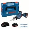 Bosch Professional GSA 18 V-LI C Accu Reciprozaag | 200 Mm | 18 Volt 5.0 Ah Li-Ion | +L-Boxx [0.601.6A5.002] -Makita || Beta || Metabo Verkoopwinkel Bosch Blauw GSA 18 V LI C 0.601.6A5.002