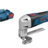 Bosch Professional GSC 12V-13 Professional Accuplatenschaar | 12 Volt | Solo | + L-Boxx [0.601.926.10A] -Makita || Beta || Metabo Verkoopwinkel Bosch Blauw GSC 12V 13 Professional 0.601.926.10A