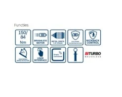 Bosch Professional GSB 18V-150 C Accu Klopboor | 18V 8,0Ah ProCore | Borstelloos | L-Boxx [0.601.9J5.105] -Makita || Beta || Metabo Verkoopwinkel Bosch Blauw GSR 18V 150 C 0.601.9J5.005 ext 4 1