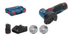 Bosch Professional GWS 12V-76 Accu Haakse Slijper | 76 Mm | 12 Volt 3,0 Ah Li-ion | +L-Boxx [0.601.9F2.00B]