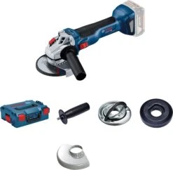 Bosch Professional GWS 18V-10 Accu Haakse Slijper | 125mm | 18V Solo | +L-Boxx [0.601.9J4.003]