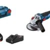 Bosch Professional GWS 18V-10 Accu Haakse Slijper | 125mm | 18V 4,0 Ah Li-Ion | +L-Boxx [0.601.9J4.007]