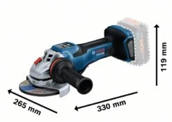 Bosch Professional GWS 18V-15 PSC Accu Haakse Slijper | 18V | PROtection | Basic | +L-Boxx [0.601.9H6.B02] -Makita || Beta || Metabo Verkoopwinkel Bosch Blauw GWS 18V 15 PSC 0.601.9H6.B01 ext 4