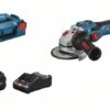 Bosch Professional GWS 18V-15 SC Accu Haakse Slijper | 18 Volt 8.0 Ah ProCore | +L-Boxx [0.601.9H6.101] -Makita || Beta || Metabo Verkoopwinkel Bosch Blauw GWS 18V 15 SC 0.601.9H6.101