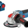 Bosch Professional GWX 18V-10 SC Accu Haakse Slijper 18 V | 125 Mm X-Lock | Solo | +GCY +L-Boxx [0.601.7B0.400] -Makita || Beta || Metabo Verkoopwinkel Bosch Blauw GWX 18V 10 SC 0.601.7B0.400