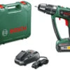 Bosch Groen PSB 18 LI-2 Ergonomic Accu Klopboor | 32 Nm | 18 Volt 2,5 Ah Li-Ion | +Koffer [0.603.9B0.300] -Makita || Beta || Metabo Verkoopwinkel Bosch PSB 18 LI 2 Ergonomic 0.603.9B0.300