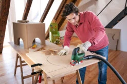 Bosch Groen PST 800 PEL +Zaagbladen Decoupeerzaag | 530 Watt | Beugelgreep | +Koffer V [0.603.3A0.101] -Makita || Beta || Metabo Verkoopwinkel Bosch PST 800 PEL Zaagbladen 0.603.3A0.101 ext 8