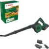 Bosch Tuingereedschap UniversalLeafBlower 18V Bladblazer | 18 Volt Li-Ion 2.5 Ah | Snelheid 210 Km/u [0.600.8A0.600] -Makita || Beta || Metabo Verkoopwinkel Bosch Tuin UniversalLeafBlower 18V 0.600.8A0.600
