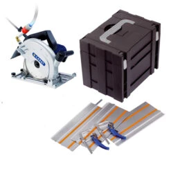 Carat TC-1800 Handtegelzaagmachine | 1800W | 180 Mm | + 3x Rail 400 Mm [MZMB18APRO]