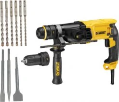 DeWALT D25134KP Combihamer 2,8 J | SDS+ 26 Mm | 800 W | TSTAK +Boor- Beitelset [D25134KP-QS]