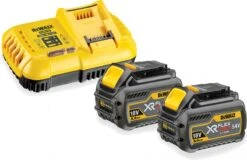 DeWALT DCB118T2 Starterkit | Snellader + 2x 54V 6,0Ah XR Flexvolt [DCB118T2-QW]