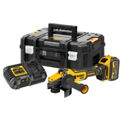 DeWALT DCG409T1 Accu Haakse Slijper | 18V 6,0 Ah XR Flexvolt | 125 Mm | +TSTAK [DCG409T1-QW] -Makita || Beta || Metabo Verkoopwinkel DeWALT DCG409T1 DCG409T1 QW ext 2