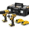 DeWALT DCK2060D2T Voordeelset | Klopboor + Slagschroevendraaier | 18V 2,0 Ah XR [DCK2060D2T-QW] -Makita || Beta || Metabo Verkoopwinkel DeWALT DCK2060D2T DCK2060D2T QW