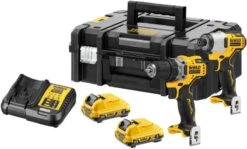 DeWALT DCK2110L2T Accuboor + Slagschroevendraaier | 12V 3,0 Ah XR Li-Ion | +TSTAK [DCD701 + DCF801]