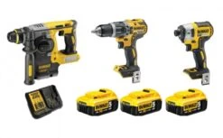 DeWALT DCK368P3T Combiset | 18 Volt | 3xAccu 5.0 Ah XR Li-Ion | T-Stak Koffer [DCK368P3T-QW]