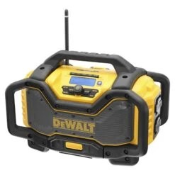 DeWALT DCR027-QW Bouwradio + Lader | 18 V XR Li-Ion | XR Multi | DAB + Bluetooth [Radio + Laad Functie]