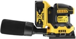 DeWALT DCW200P2 Accu Schuurmachine | 1/4 Sheet | 18 Volt 5.0 Ah |+TSTAK [DCW200P-QW] -Makita || Beta || Metabo Verkoopwinkel DeWALT DCW200P2 DCW200P QW ext 3